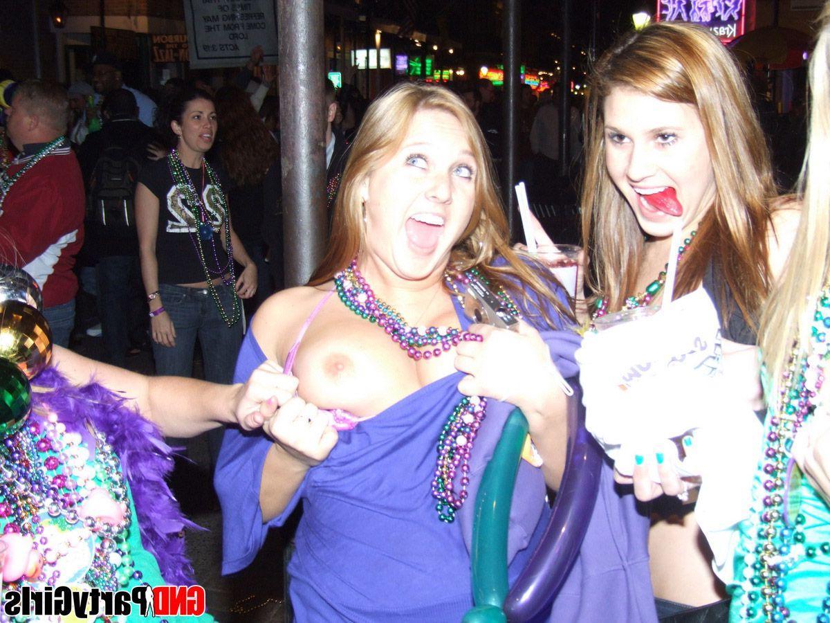 12P Pictures of wild party girls going crazy