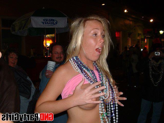 12P Pictures of drunk sluts flashing their boobies