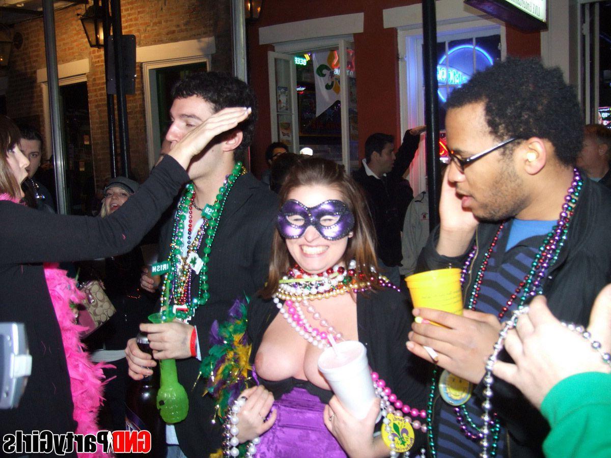 12P Pictures of hot mardi gras teens going wild