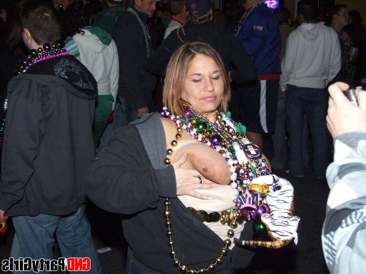 12P Pictures of hot mardi gras teens going wild