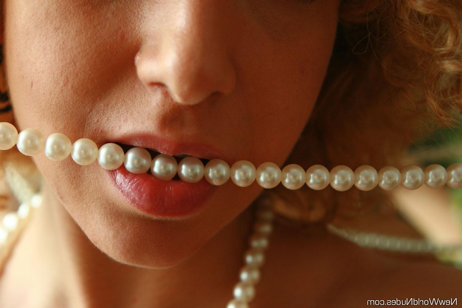 16P Charley strips nude with only her necklace