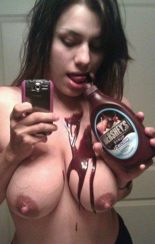 15P Amazing college coeds take pictures of their sexy hot bodies