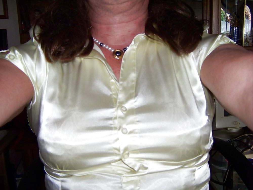 25P Sissy Secretary in tie side panties