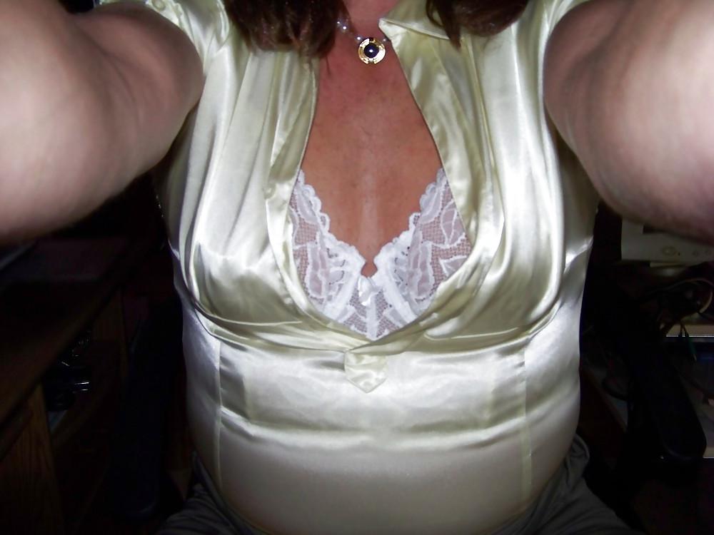 25P Sissy Secretary in tie side panties