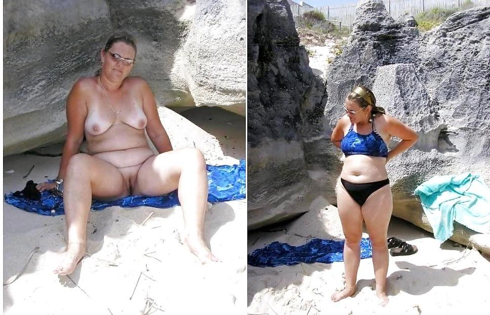 25P Older Beach Nudists