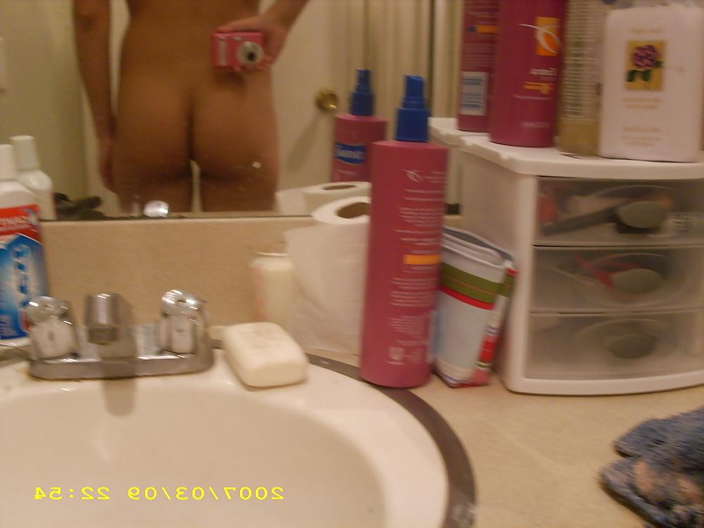 18P Petite teen shows her tiny hairy pussy