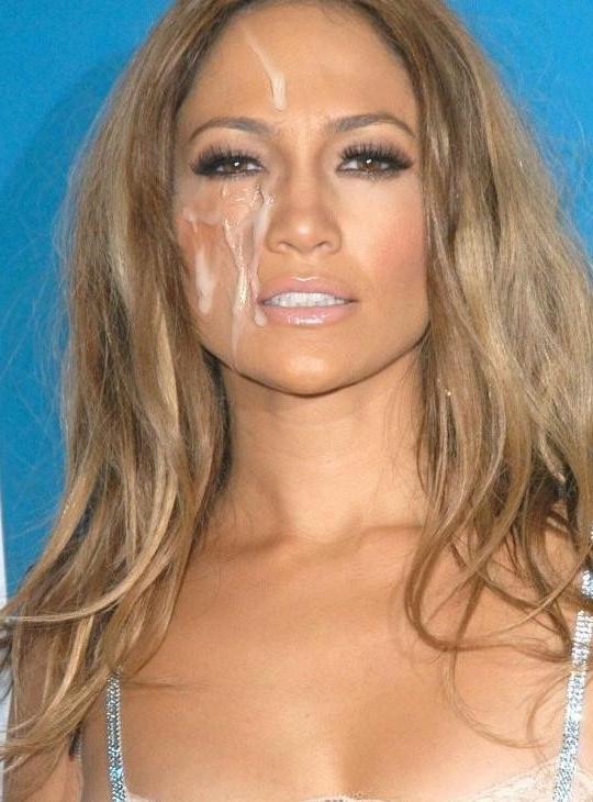 15P Round assed latina celebrity Jennifer Lopez assfucked