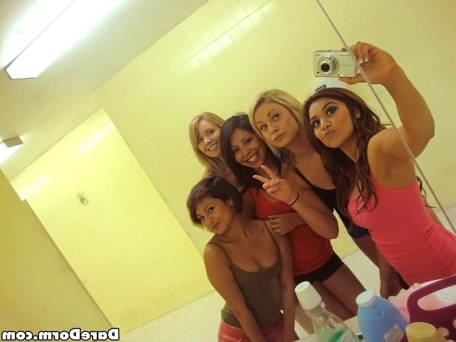 16P College coeds dorm party