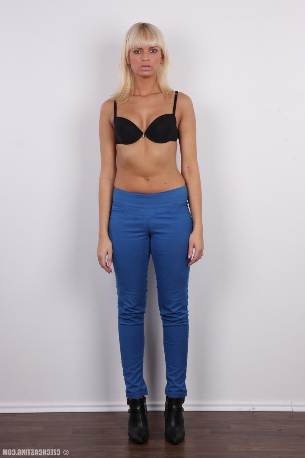 15P Sexy blonde with small tits
