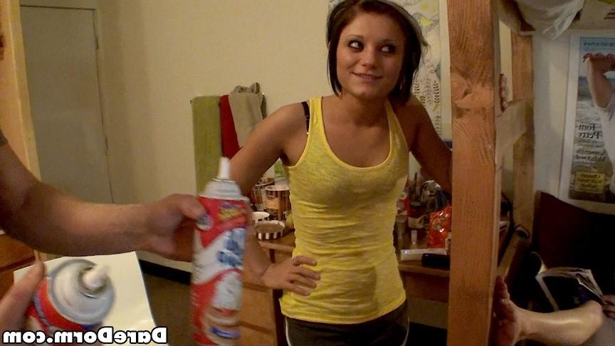 16P College coeds dorm party