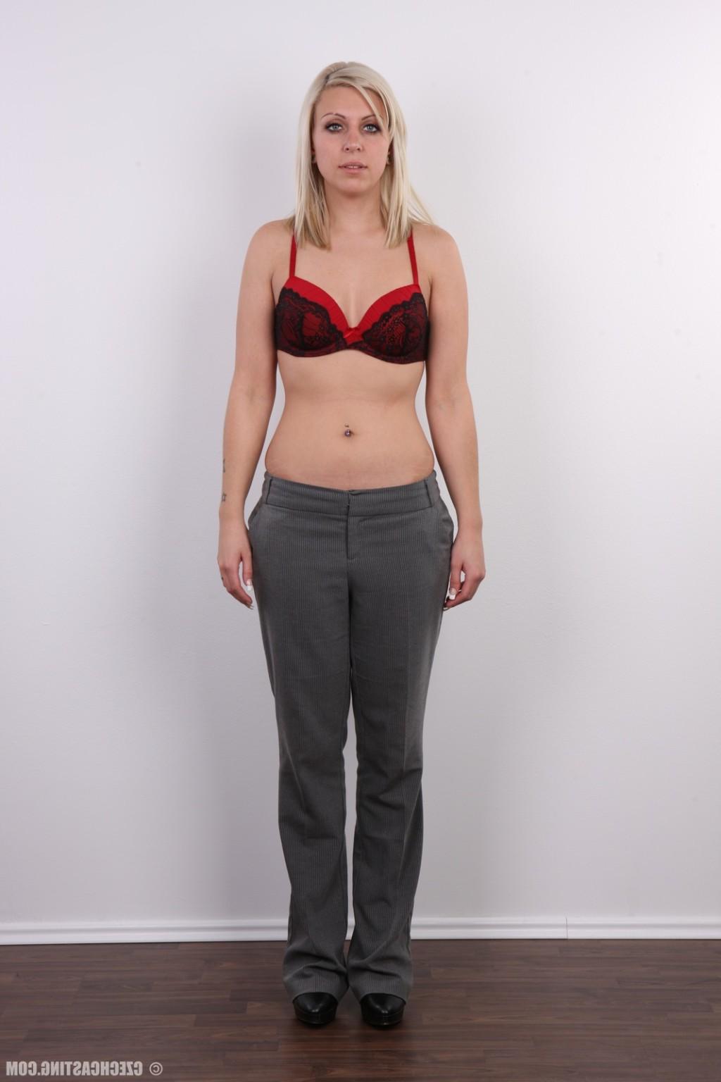17P Blonde secretary in casting scene