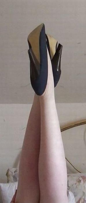6P Beine, legs, Waden, Schenkel, mature, wife, woman