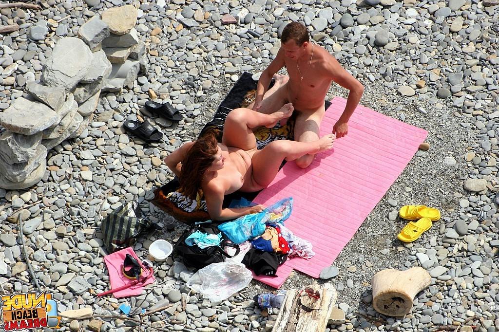 15P Real beach voyer hardcore fuck