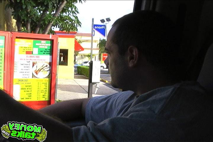 24P These 2 drive thru cuties take a 100 to flash and another 300 to fuck some custo