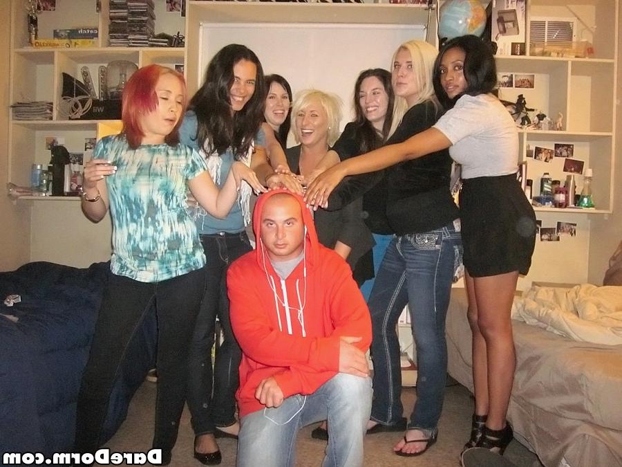 16P College coeds dorm party