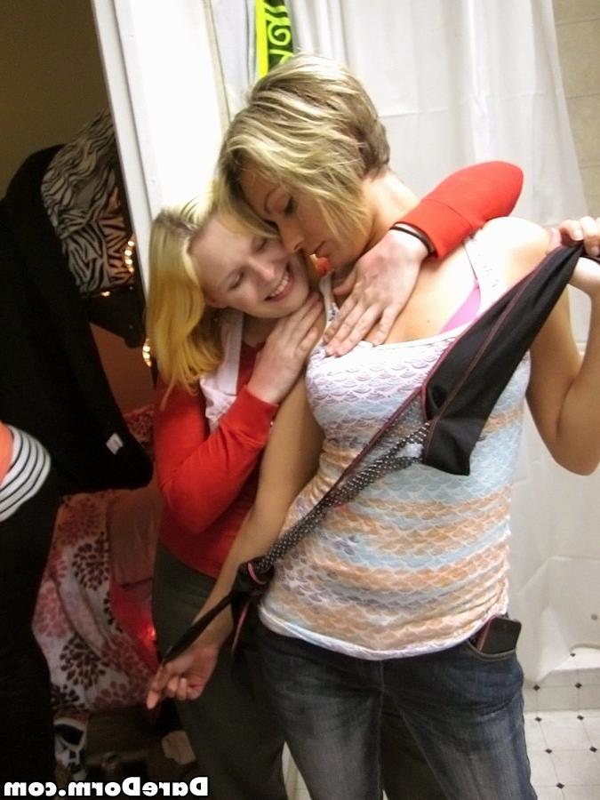 16P College coeds dorm party
