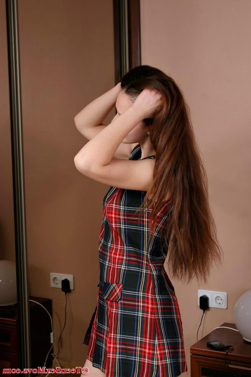 15P Really sweet brunette teen girl gets fucked hard