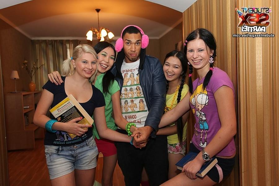 8P Insane orgy with horny students