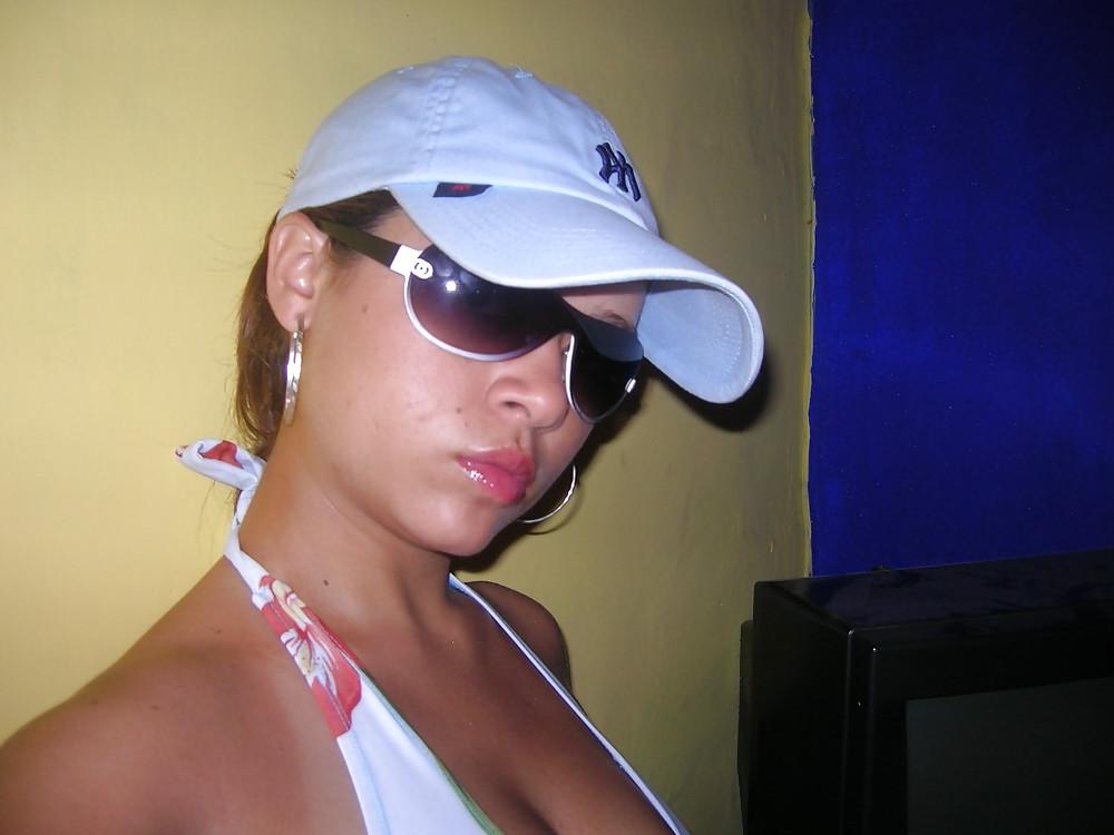 25P Lovely Latin Teen Yayi's Nice Natural Tits