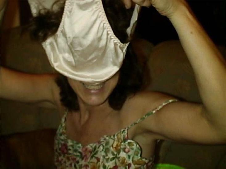 20P Holding Nylon panties in their hands