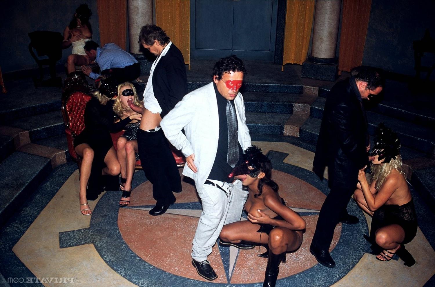 15P Fallen angels fucked in wild dressed orgy