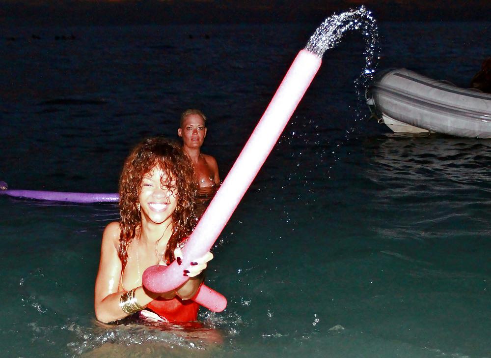 20P Rihanna, SEXY on a yacht in Barbados