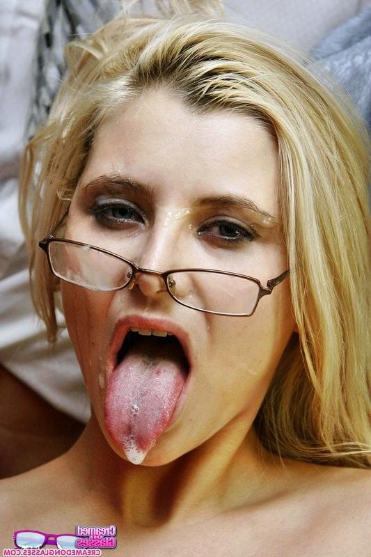 15P Blonde secretary slut gets fucked and spunked by three guys