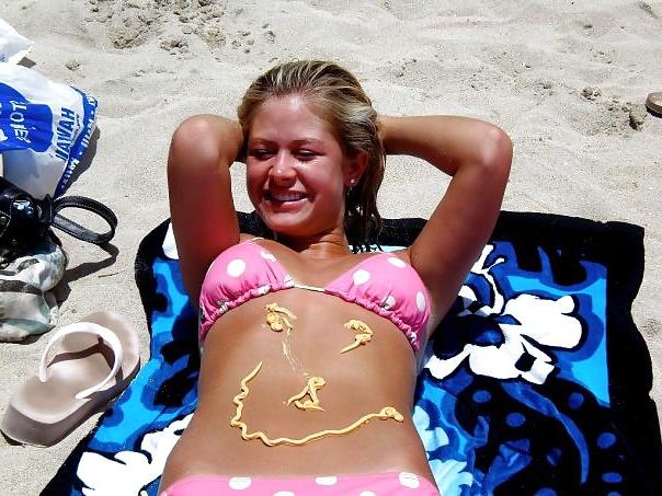 25P Teens at the beach