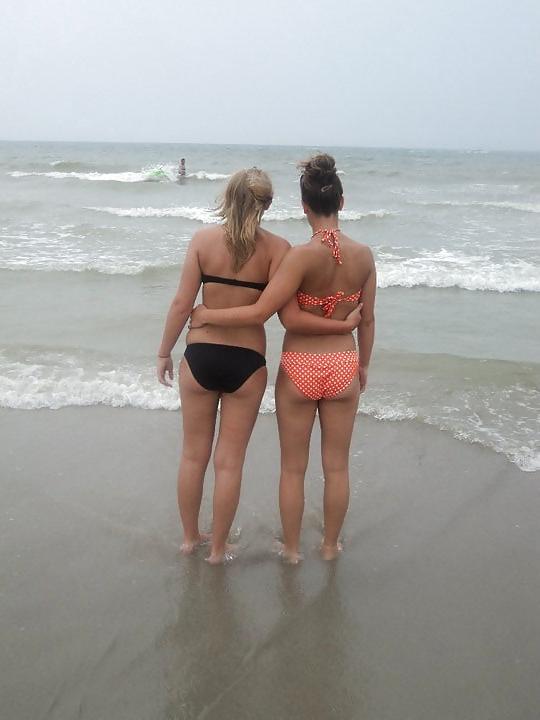 25P Teens at the beach