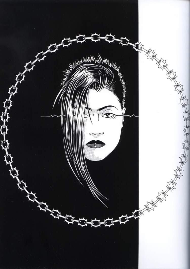 15P bizarre erotic leather bondage fetish artwork