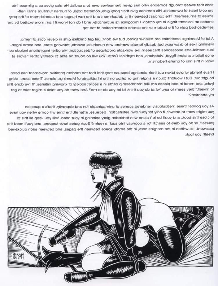15P bizarre erotic leather bondage fetish artwork