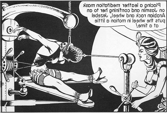 13P bizarre vintage leather bondage fetish artwork