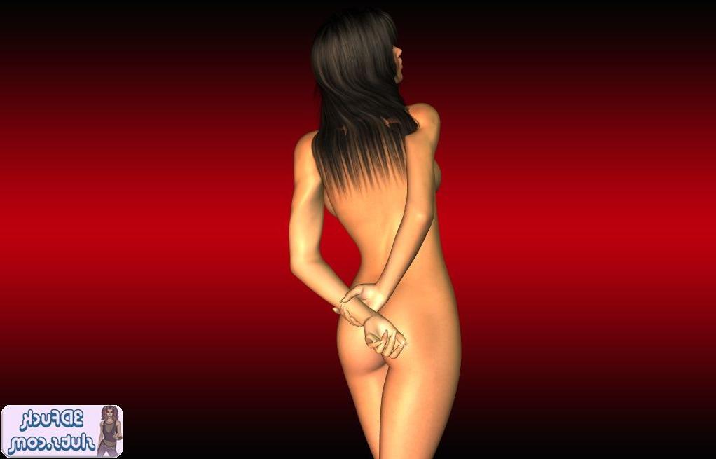 16P Nude toon babe showing her bush