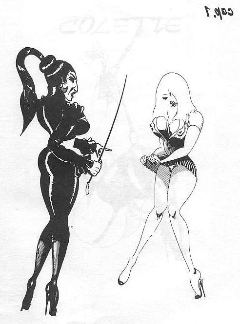 15P blonde busty slave in leather bdsm