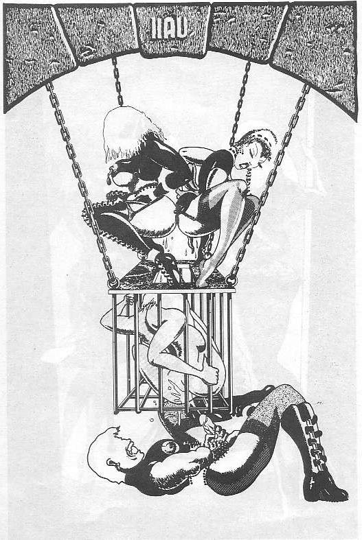 15P blonde busty slave in leather bdsm