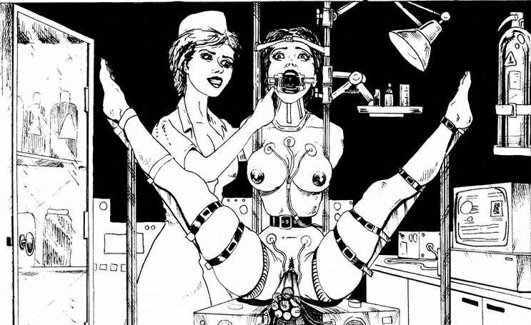 15P screaming womans breast tied and pulled hard