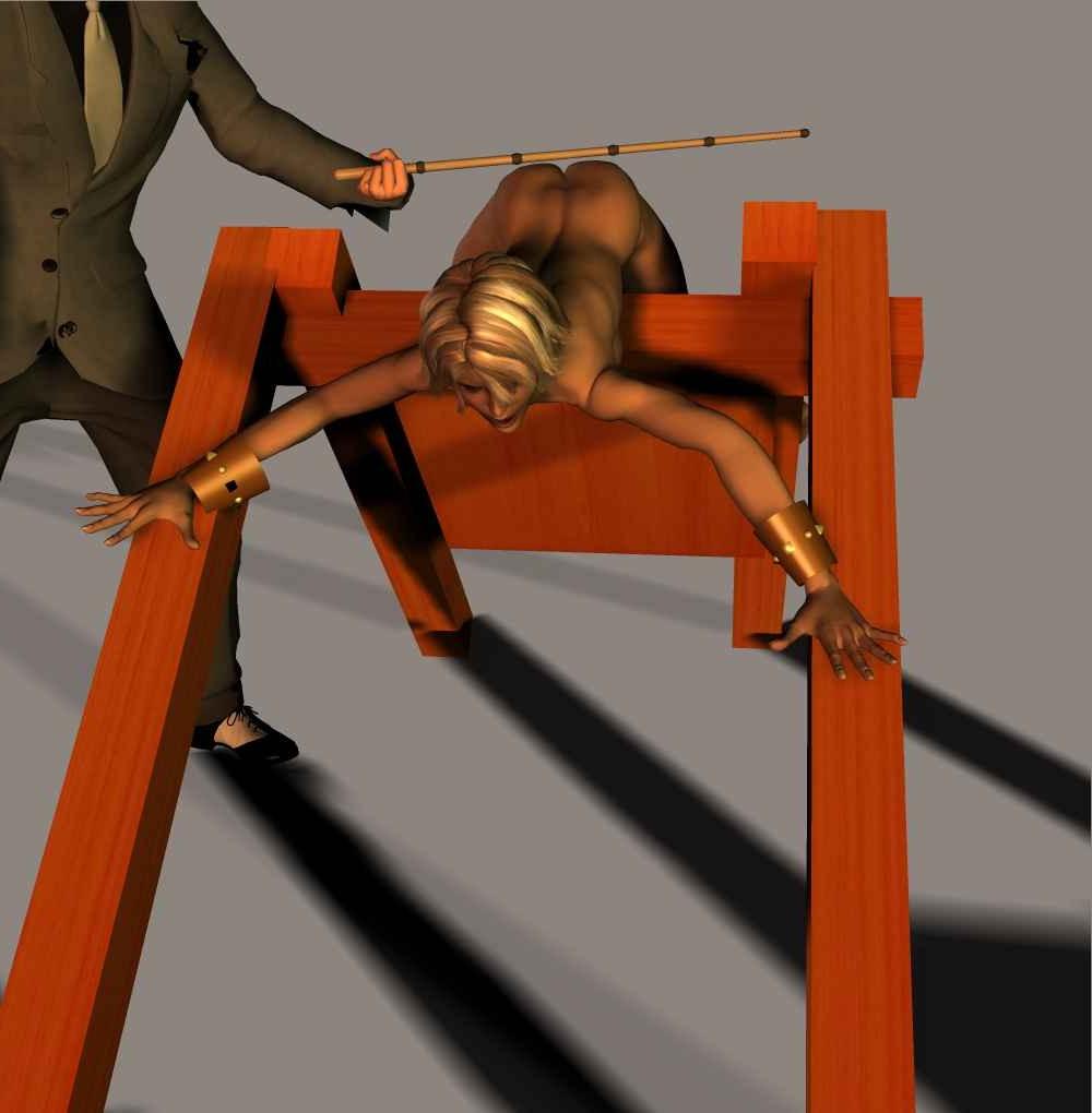 15P tied with leather and ropes bondage sex art
