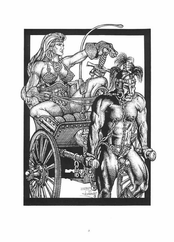 15P evil bondage and leather pain art
