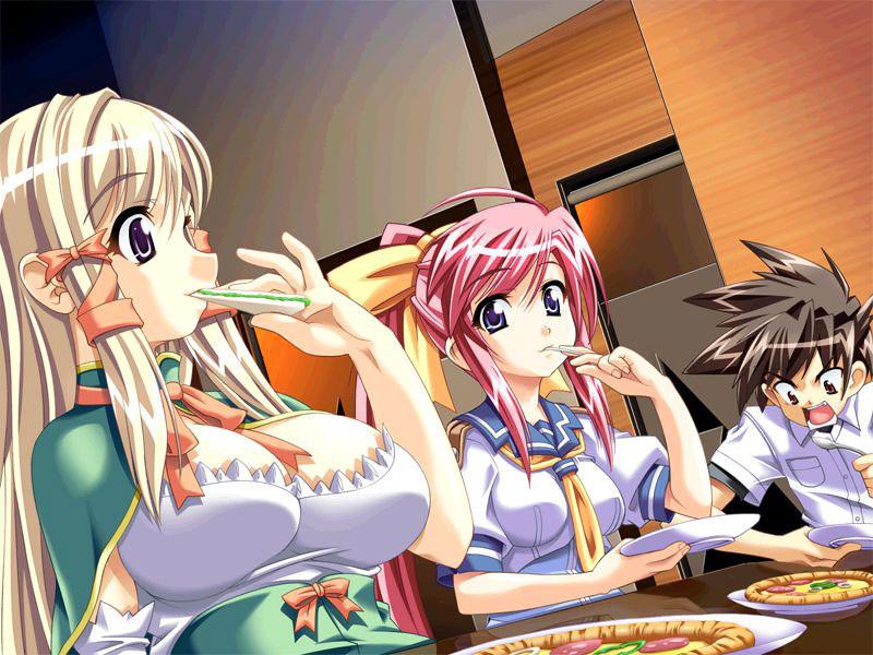18P Big titty hentai maids and schoolgirls with a horny secret