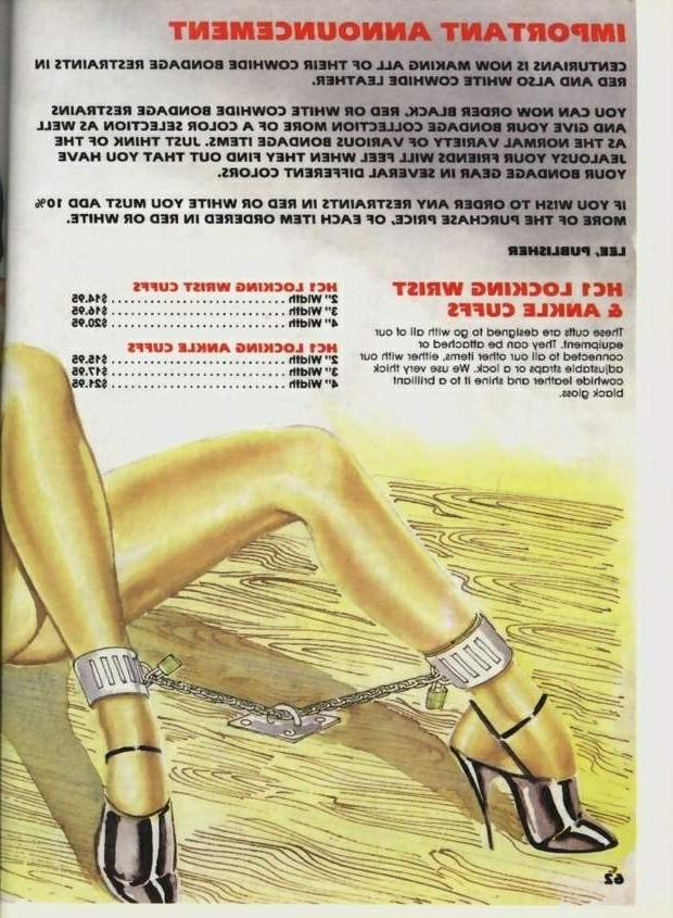 15P bizarre and painful bondage leather