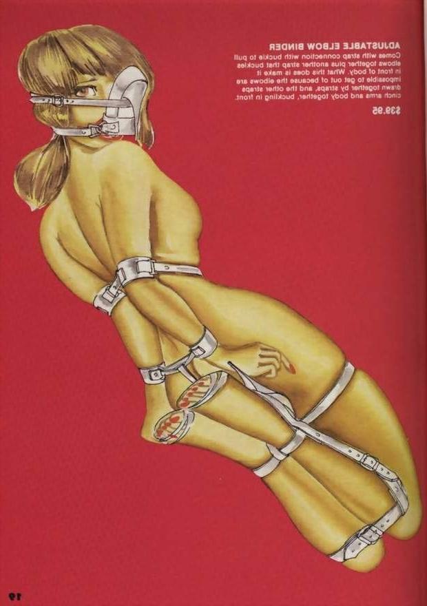 15P elbows and wrist sexual bdsm leather