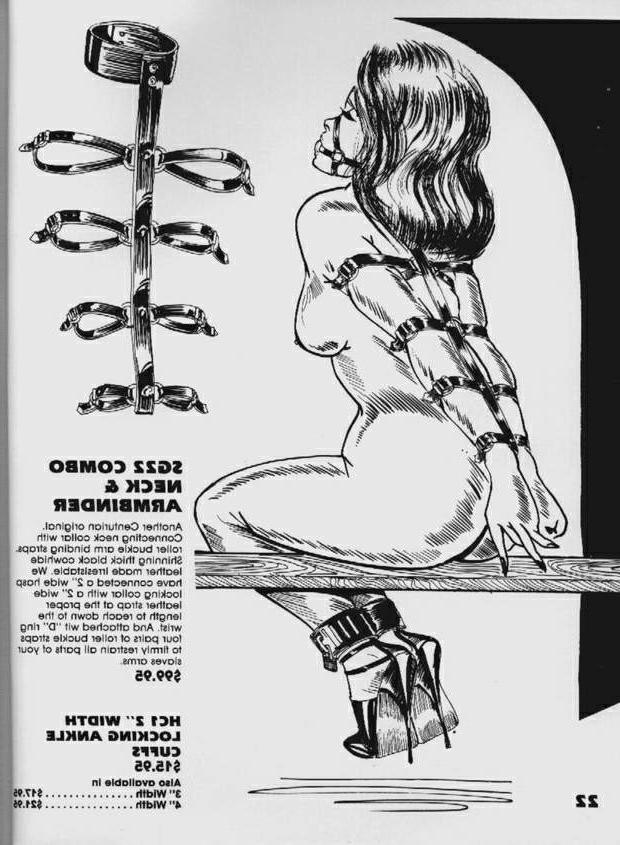 15P elbows and wrist sexual bdsm leather