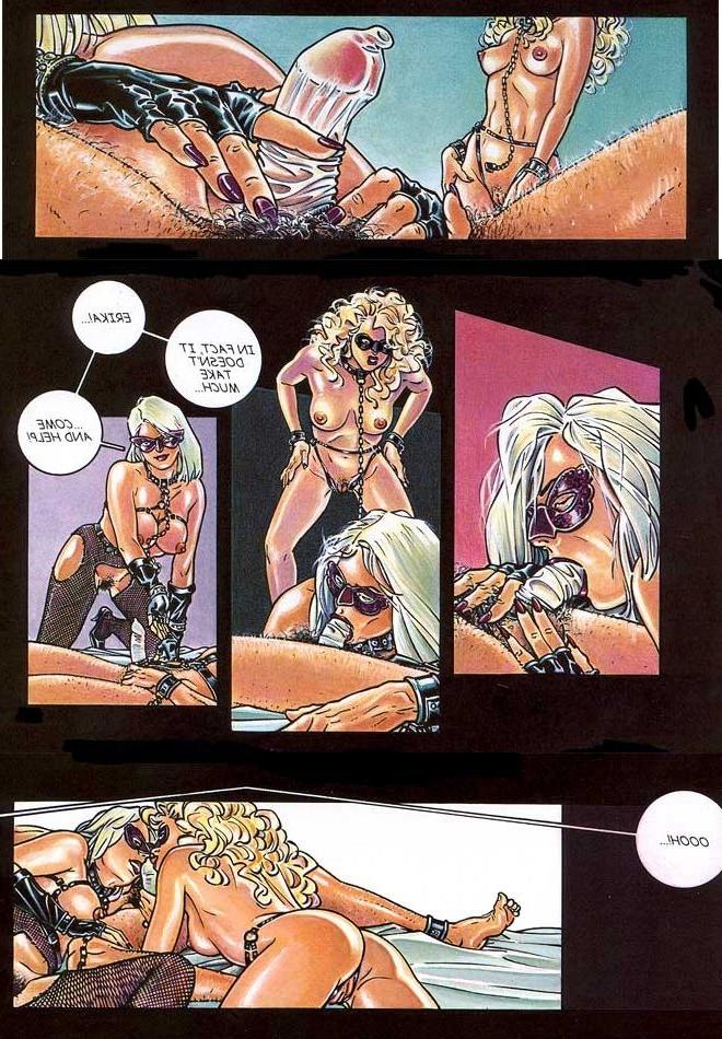 15P blonde on blonde lesbian bondage sex