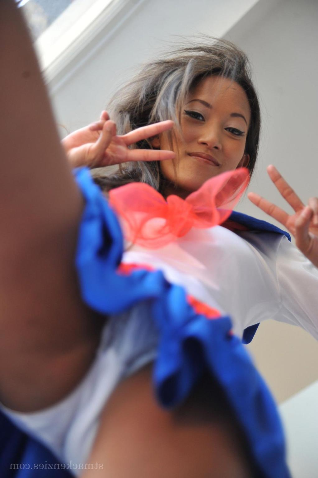 15P Tiny asian schoolgirl