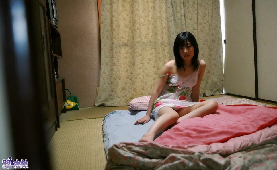 15P Rin Hayakawa asian schoolgirl shows tits and pussy