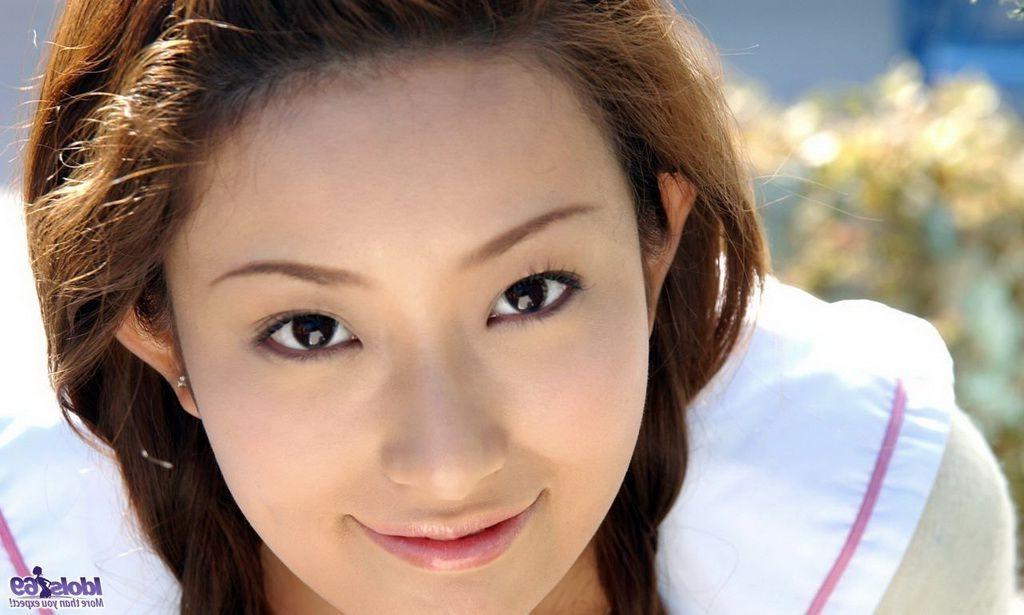 15P Nao Yoshizaki asian schoolgirl shows off chairy pussy