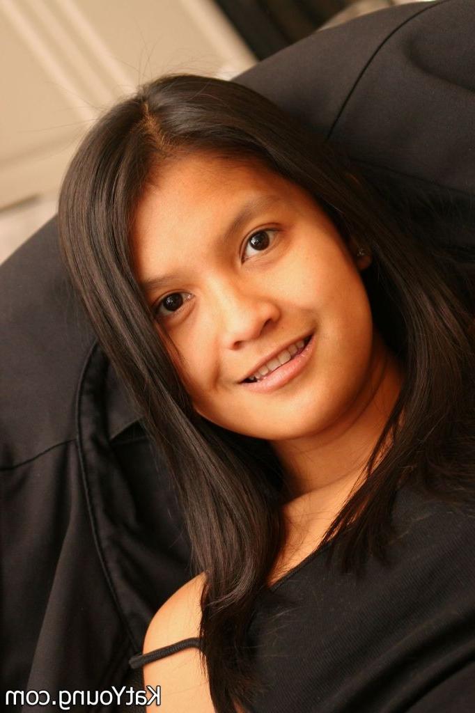 16P ::: Kat Young ::: Beautiful asian teen having some fun in the office