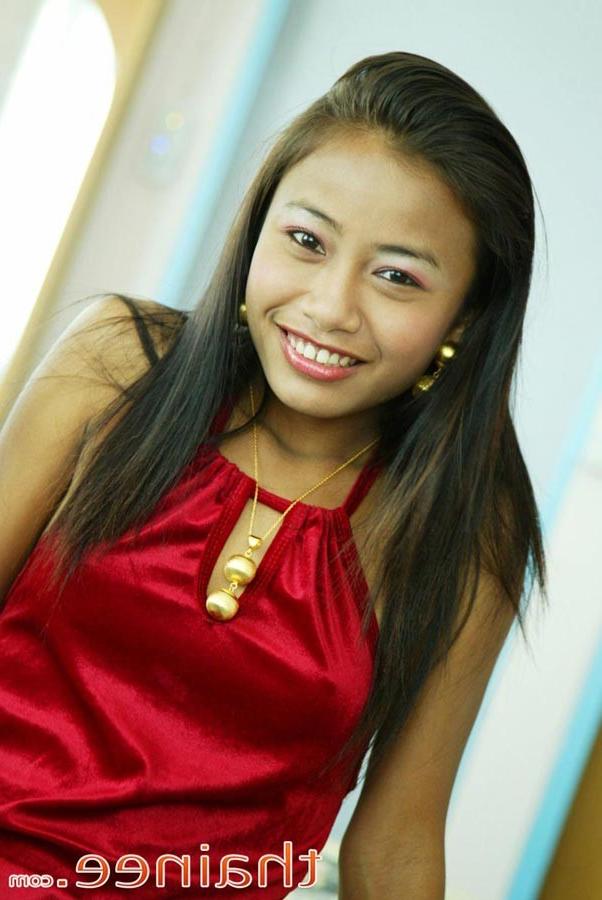 16P Small Thai teen girl strips nude