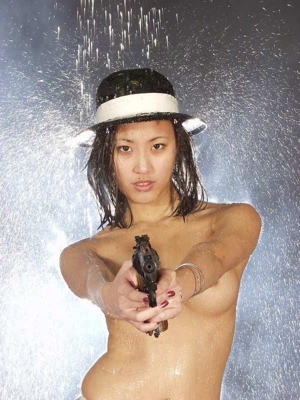 16P Asian with sexy ass and small tits teasing so wild
