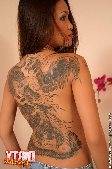 15P Beautiful tattooed thai girl getting fucked as she wants